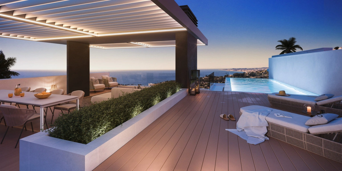 2 - verkoop huis uitzicht op zee benalmadena - costa del sol andalusië spanje