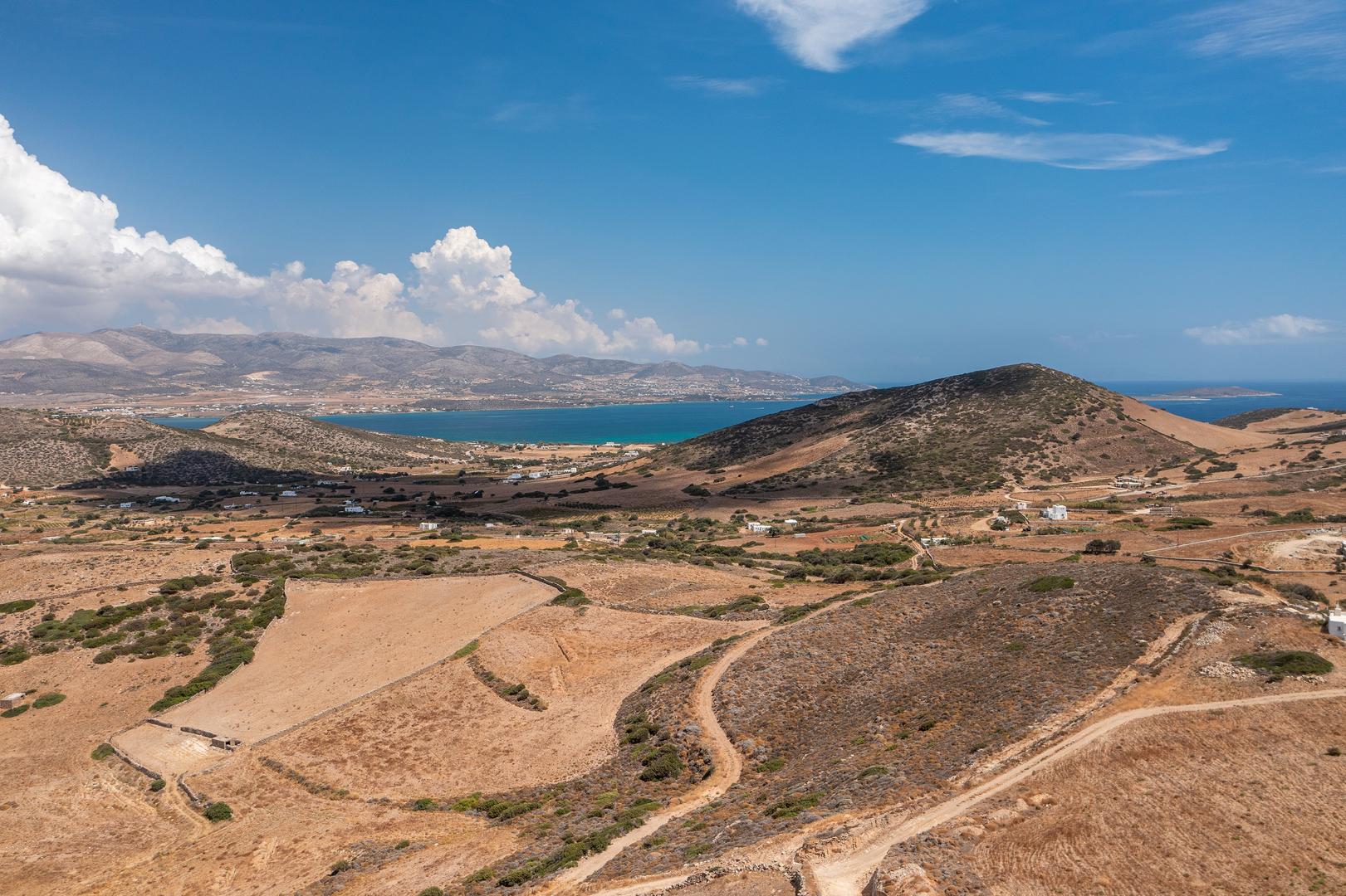 2 - vente terrain vue mer antiparos - cyclades egée méridionale grèce