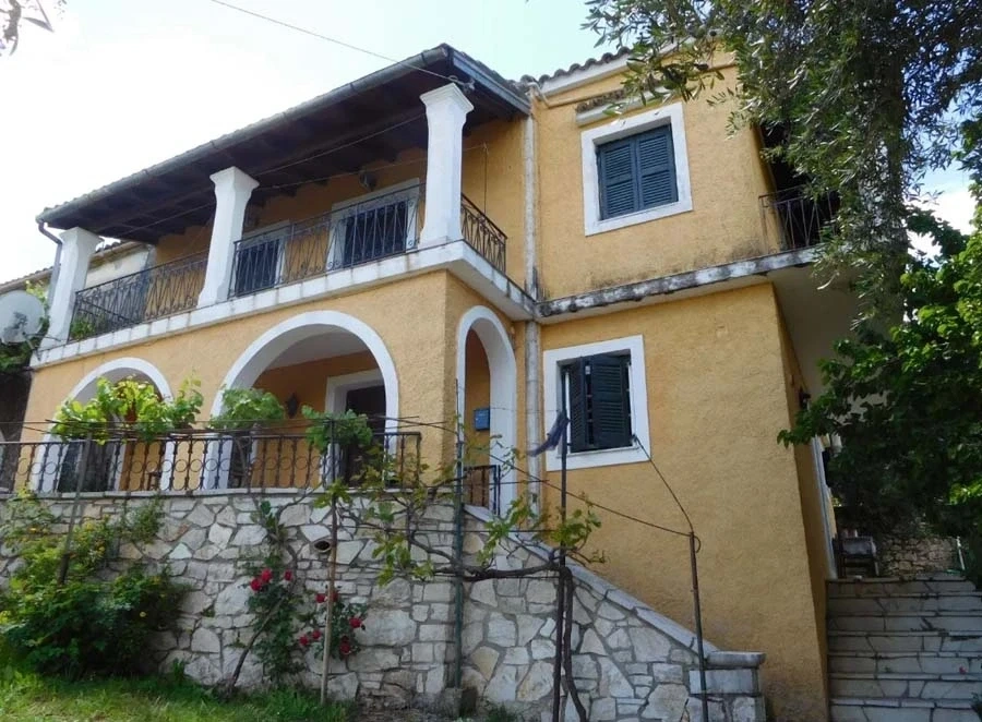2 - vente maison vue mer corfu îles ioniennes grèce