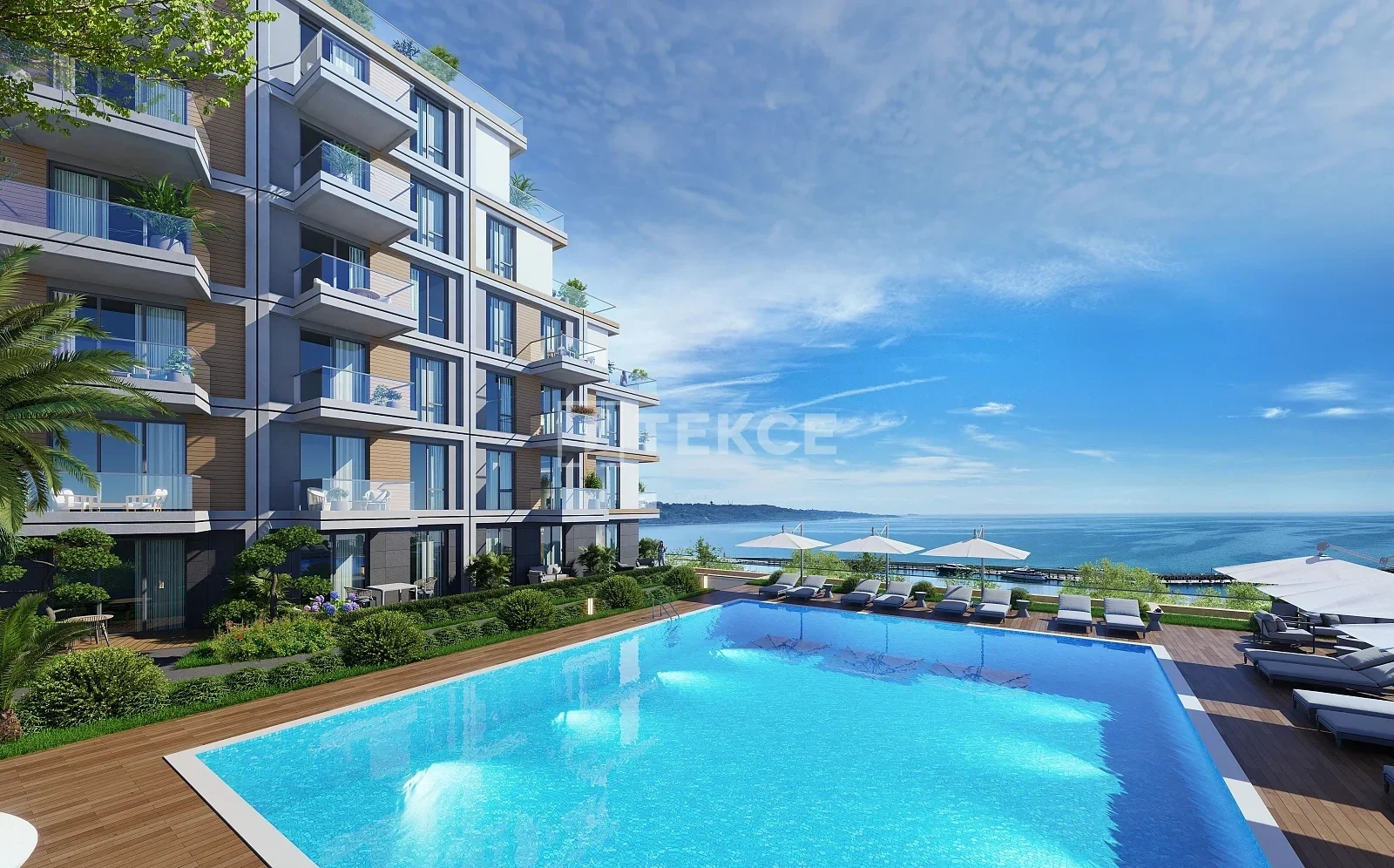 1 - vente appartement vue mer büyükçekmece istanbul turquie
