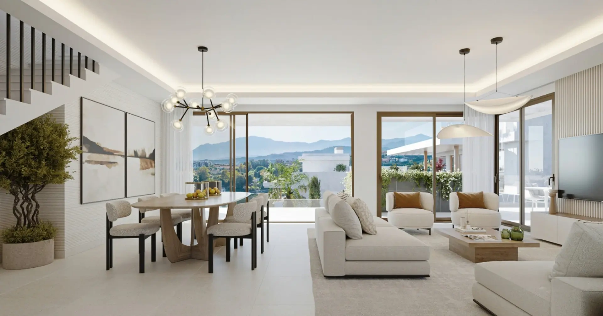 2 - venda apartamento vista de mar estepona - costa del sol andaluzia espanha