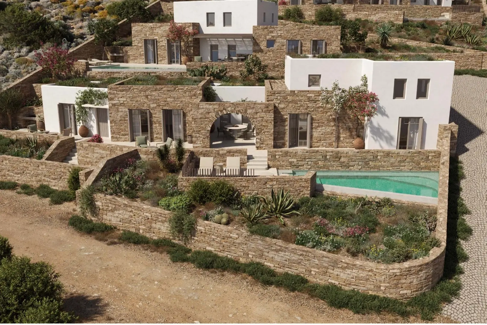 1 - venta villa frente al mar antiparos - cícladas egeo meridional grecia