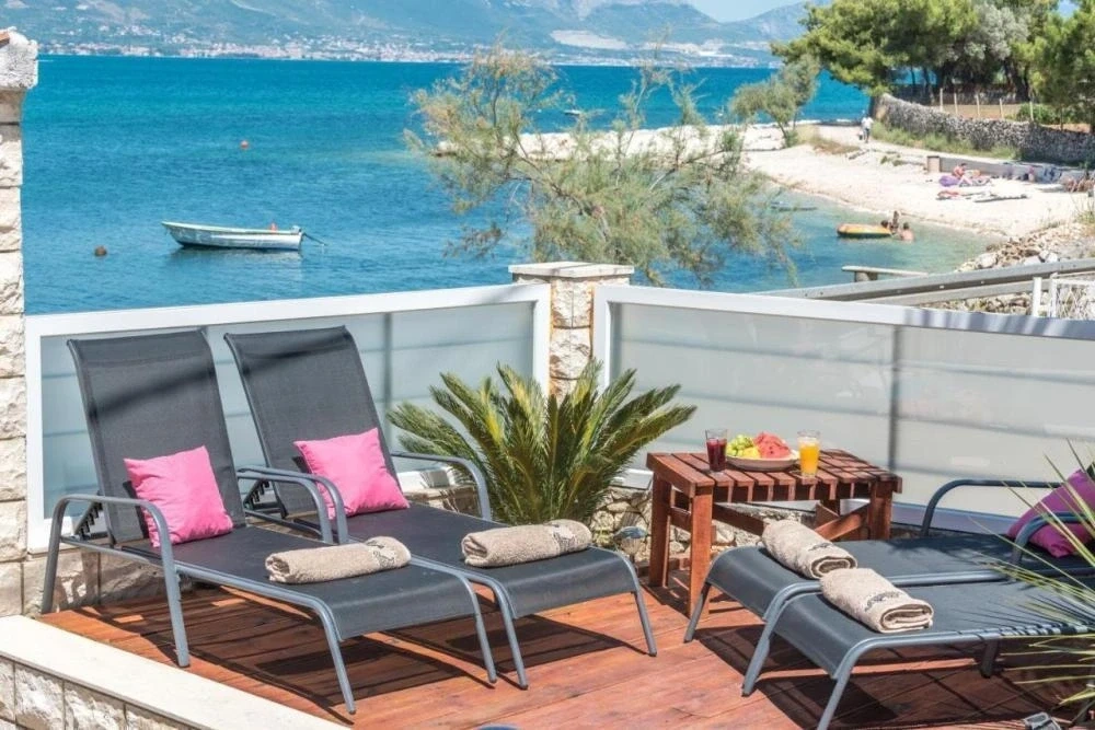 1 - verkauf haus direkt am wasser trogir split-dalmatien kroatien