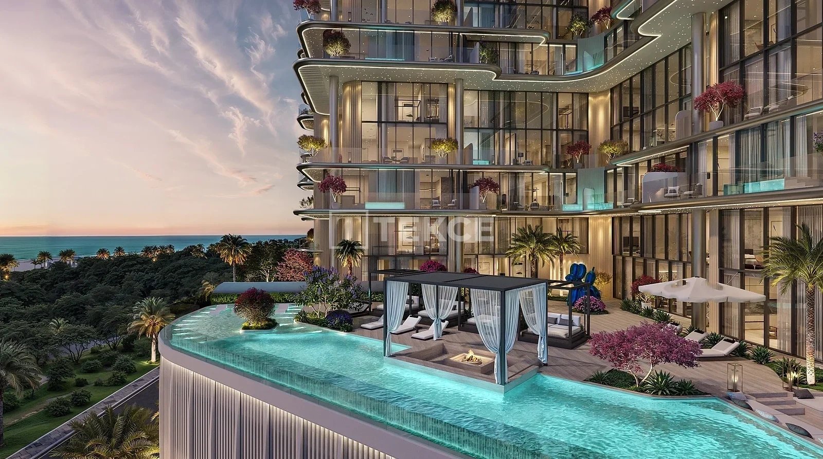 1 - vente appartement pieds dans l'eau dubai dubai émirats arabes unis