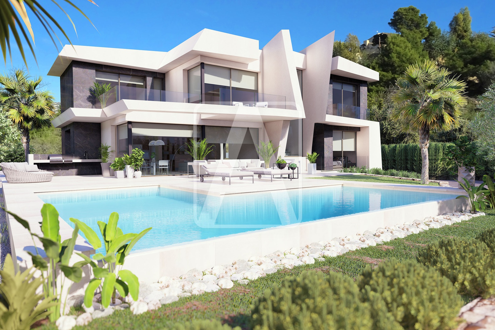 Haus meerblick mit Terrasse