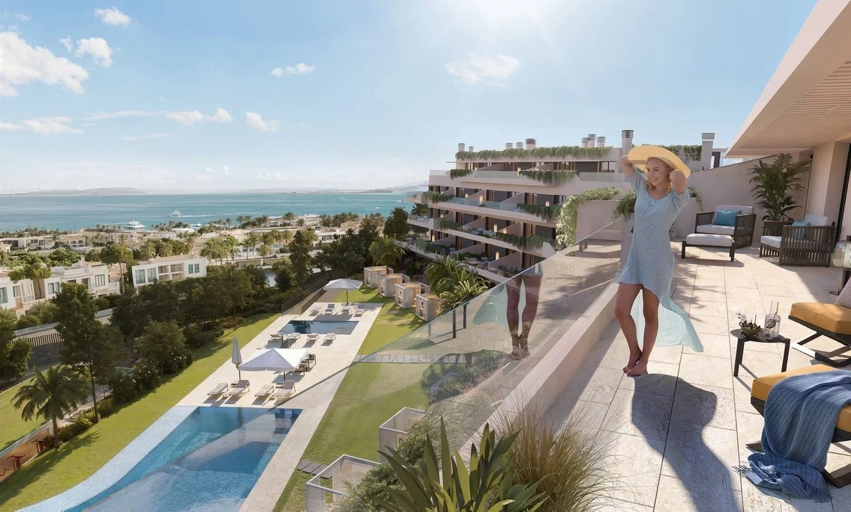 2 - venta apartamento vista al mar mijas andalucía españa