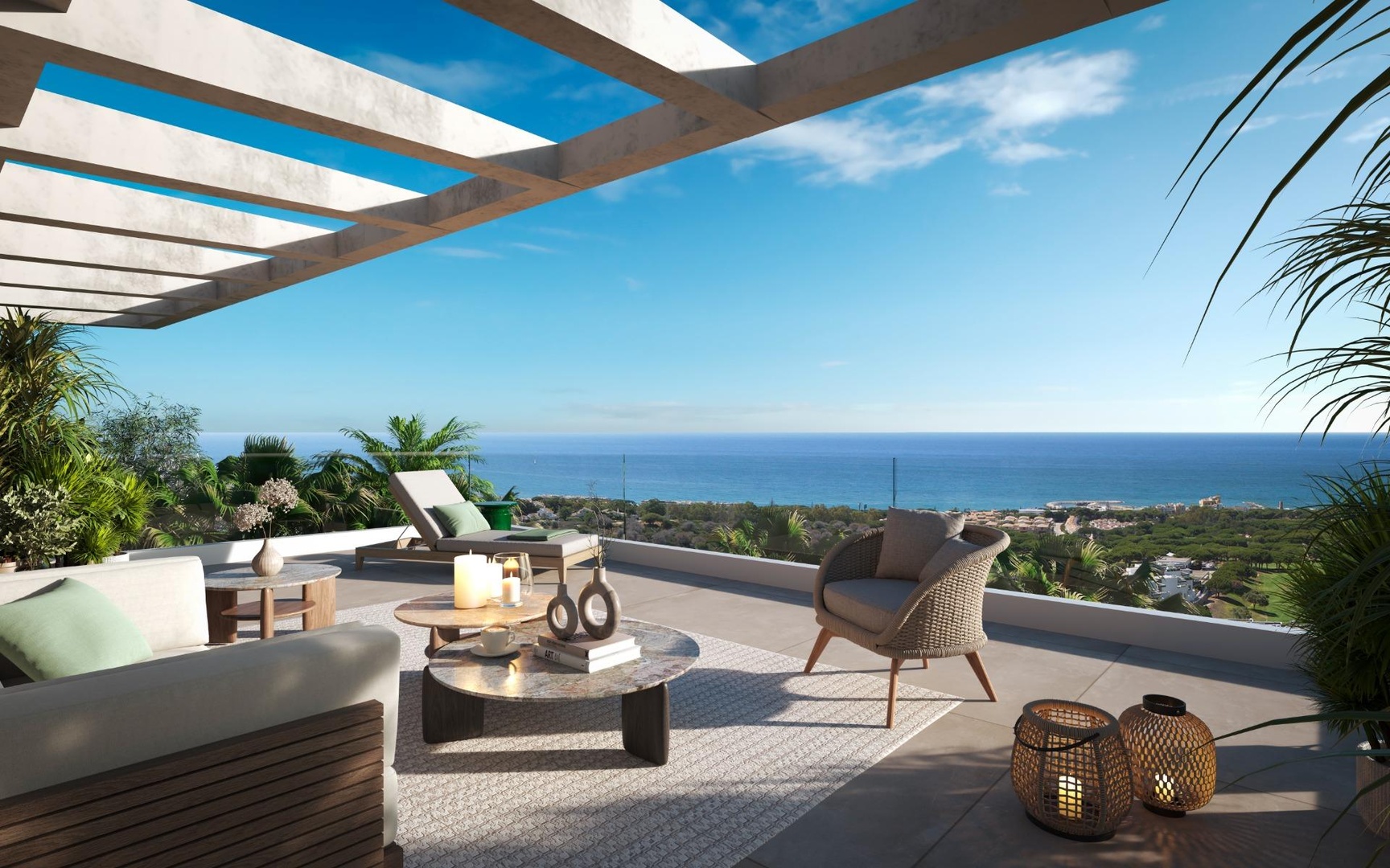 2 - venda apartamento vista de mar marbella - costa del sol andaluzia espanha
