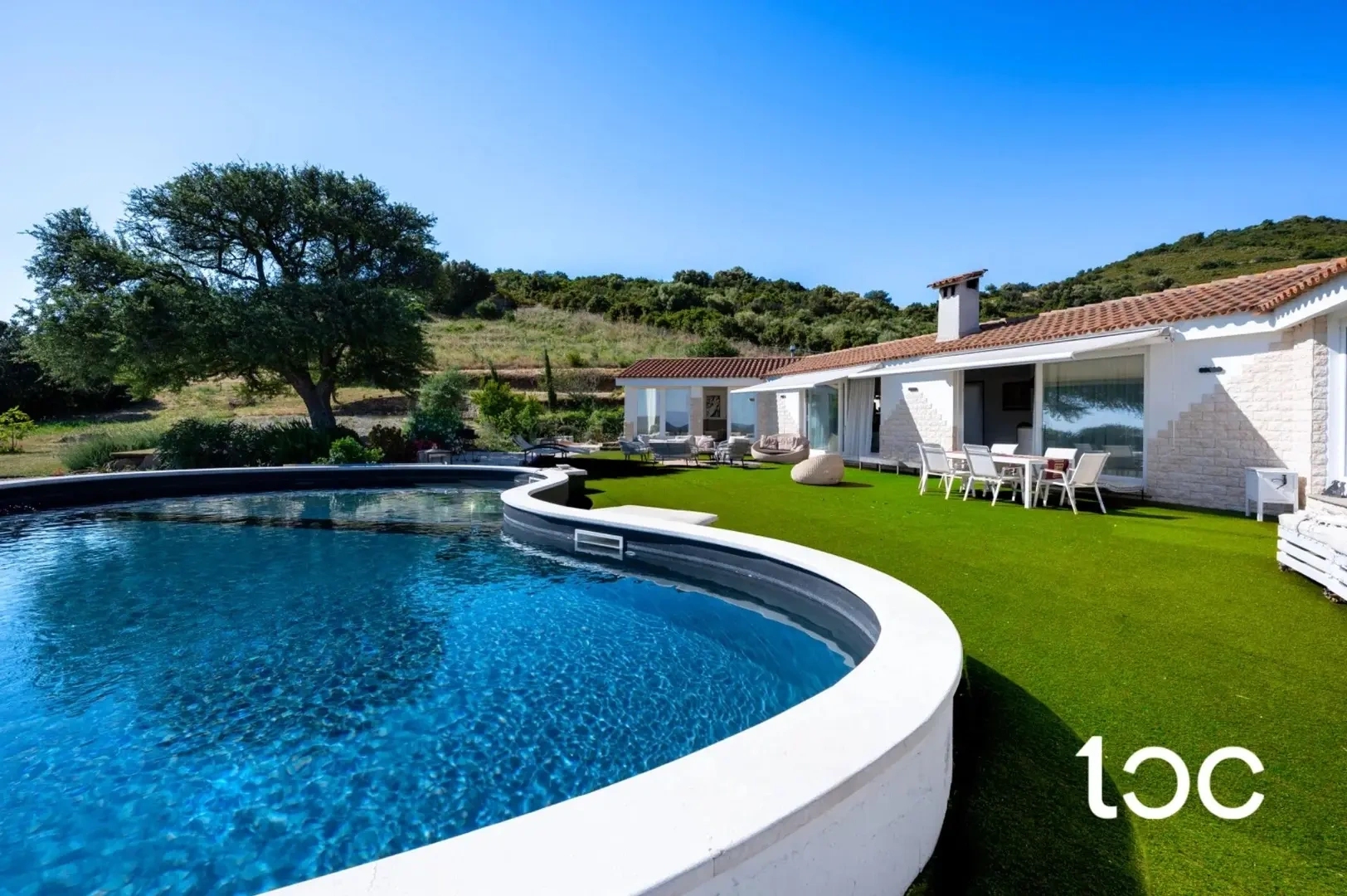 1 - sea view house for sale in torpe' sardinia italy