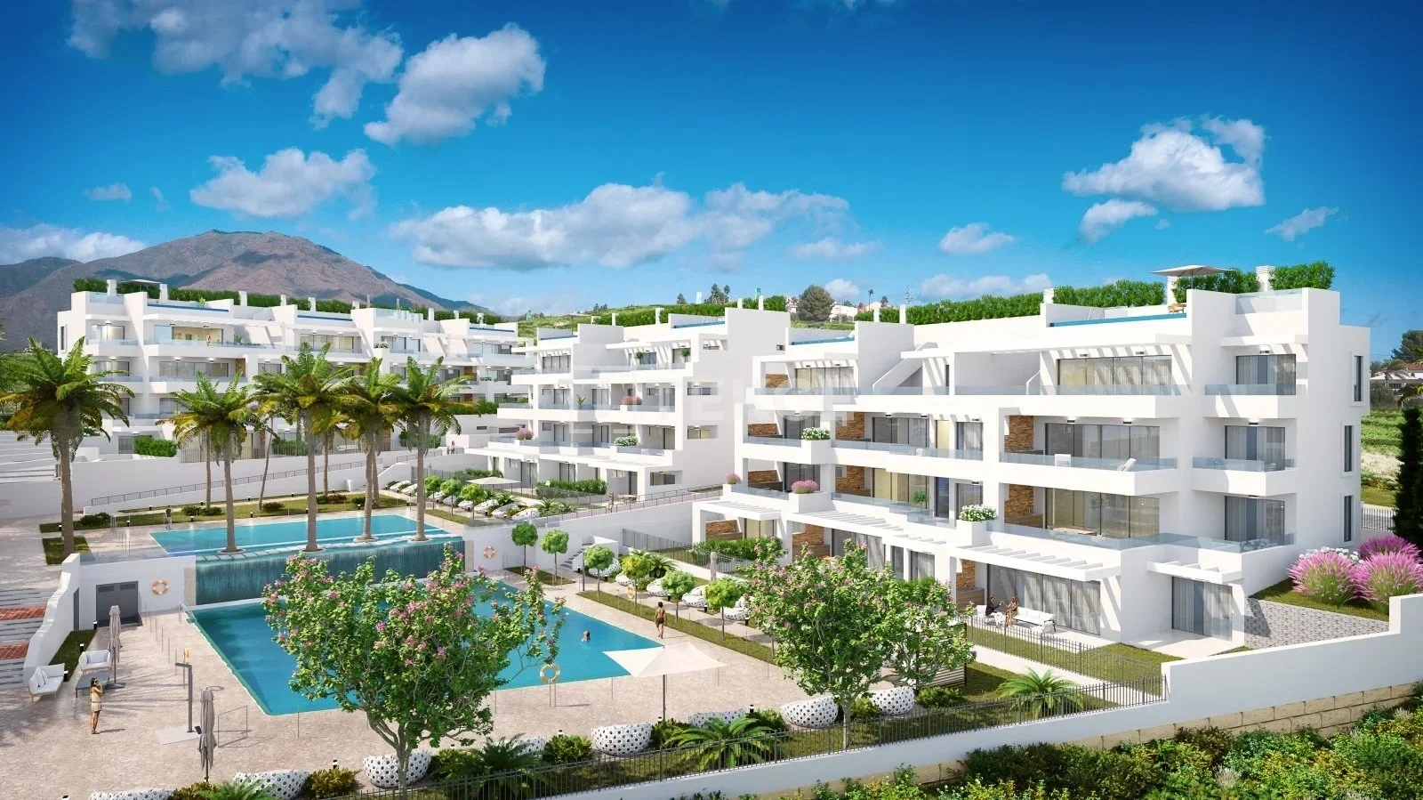 1 - venda apartamento vista de mar estepona - costa del sol andaluzia espanha