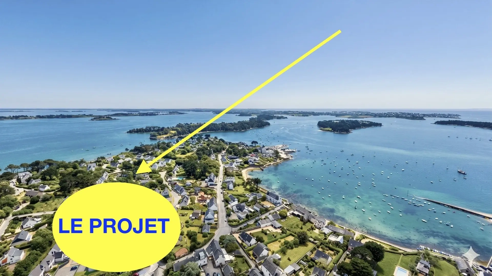 1 - verkoop huis strand to voet larmor-baden morbihan - bretagne frankrijk