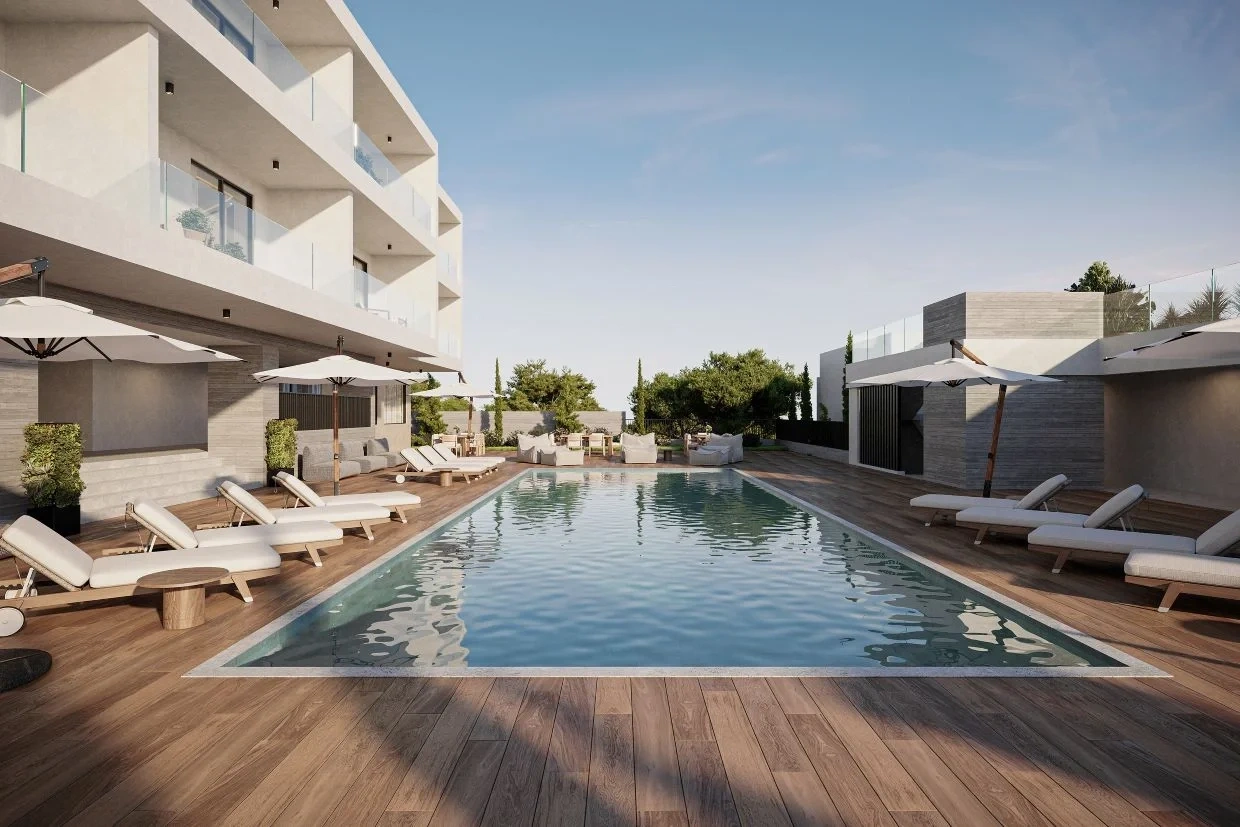2 - vente appartement vue mer kissonerga paphos chypre