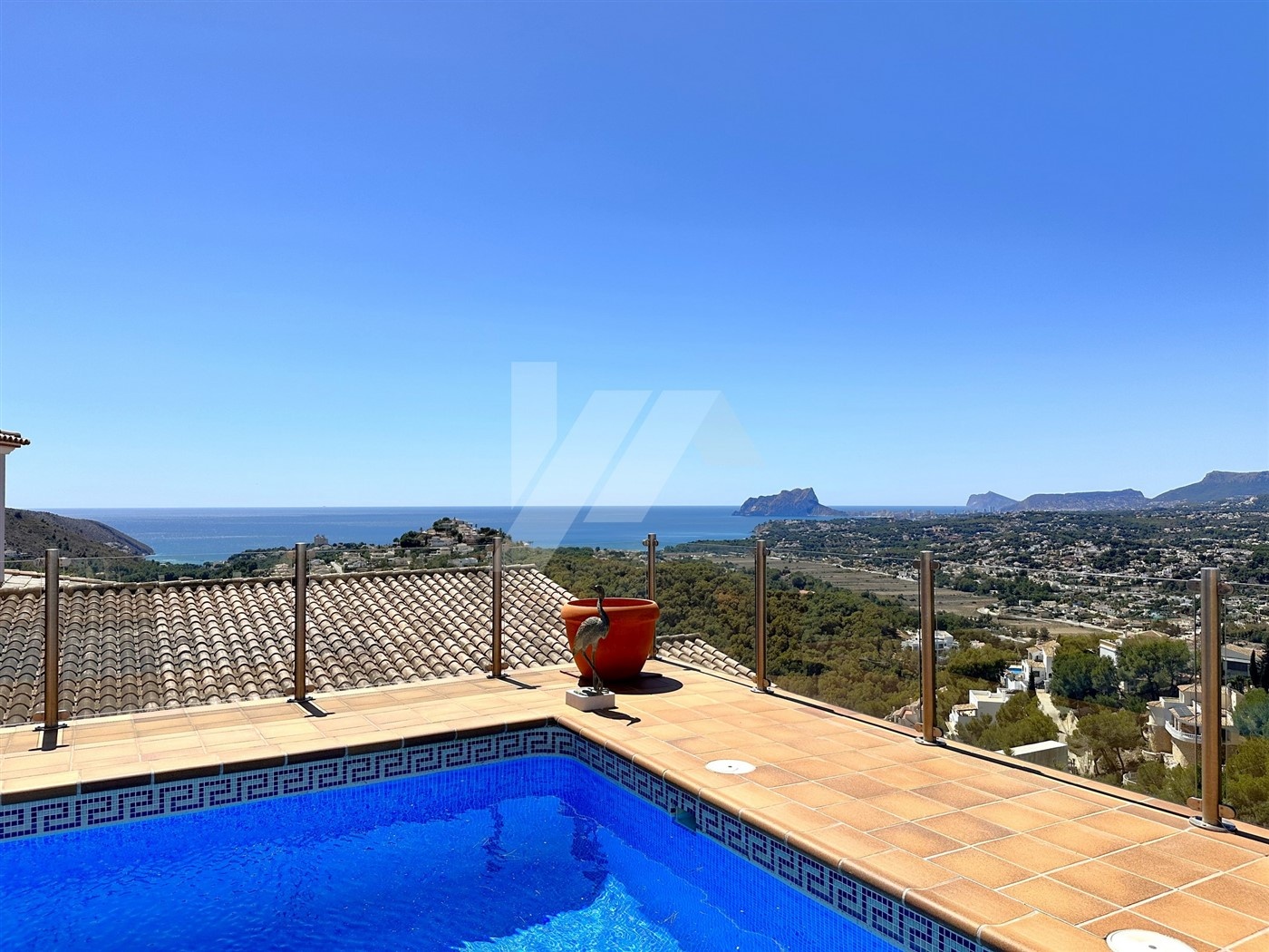 1 - venda casa vista de mar moraira - costa blanca comunidade valenciana espanha