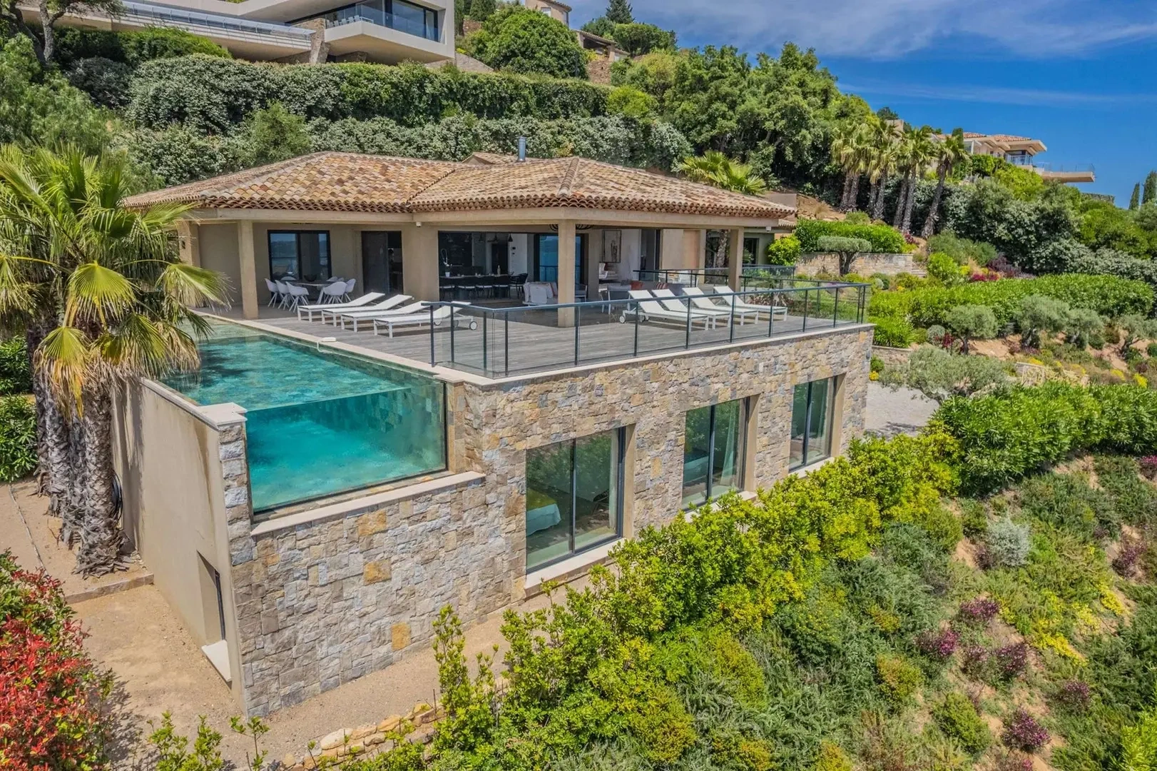 1 - vakantiewoningen te huur huis uitzicht op zee grimaud var frankrijk