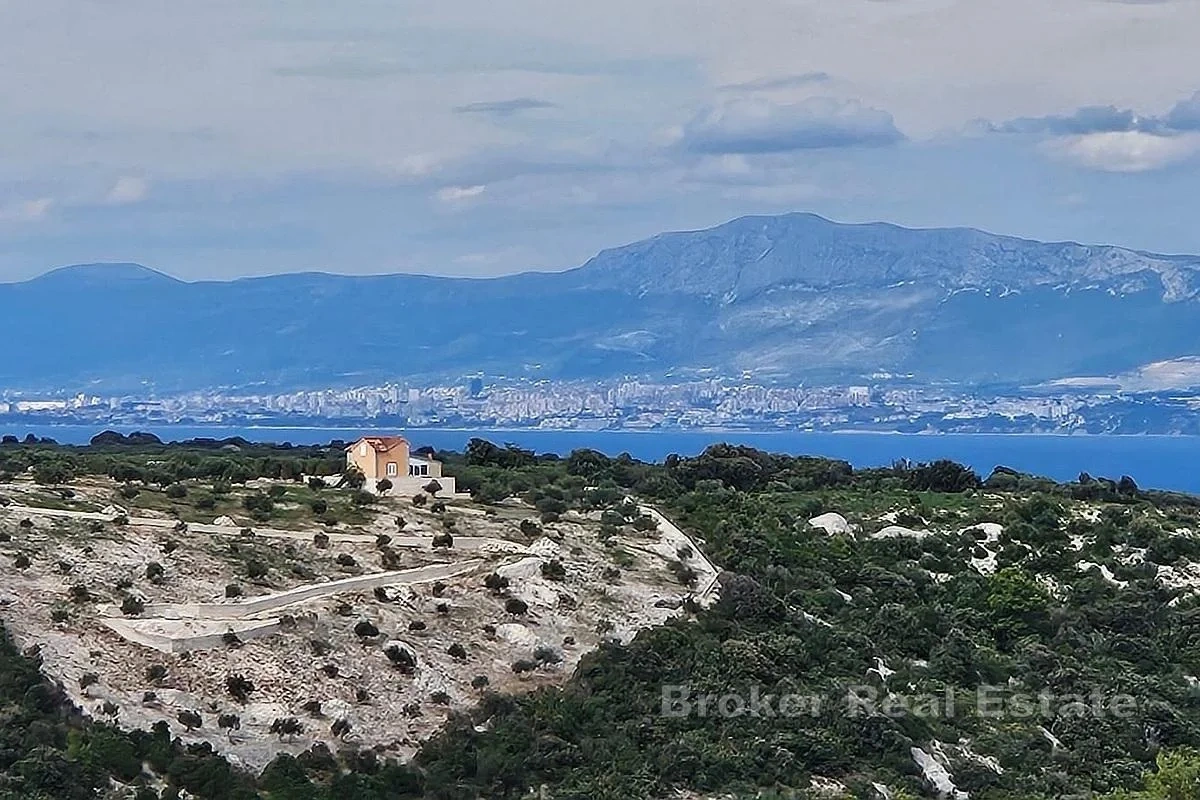 2 - vente terrain plage à pied brač split-dalmatie croatie