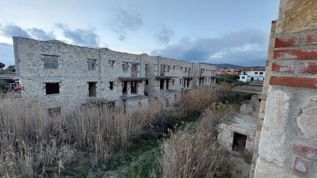 1 - sea view building for sale in psakoudia central macedonia greece