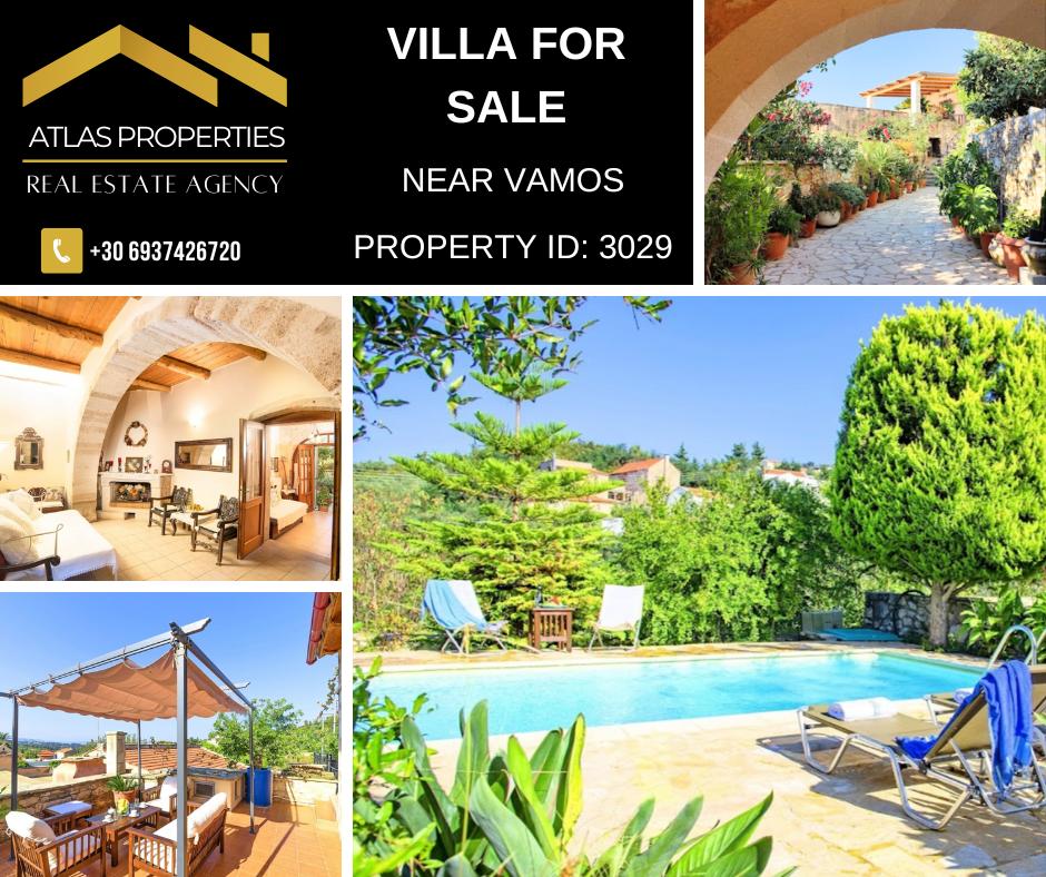 1 - vente maison vue mer gavalochori crète grèce