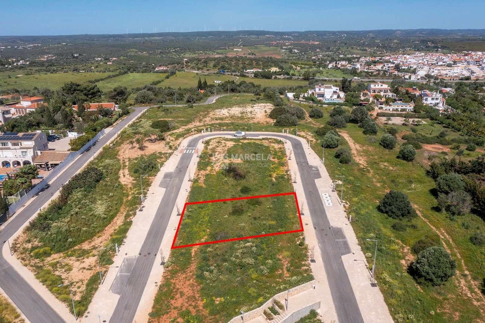 1 - sea view plot of land for sale in praia da luz algarve portugal