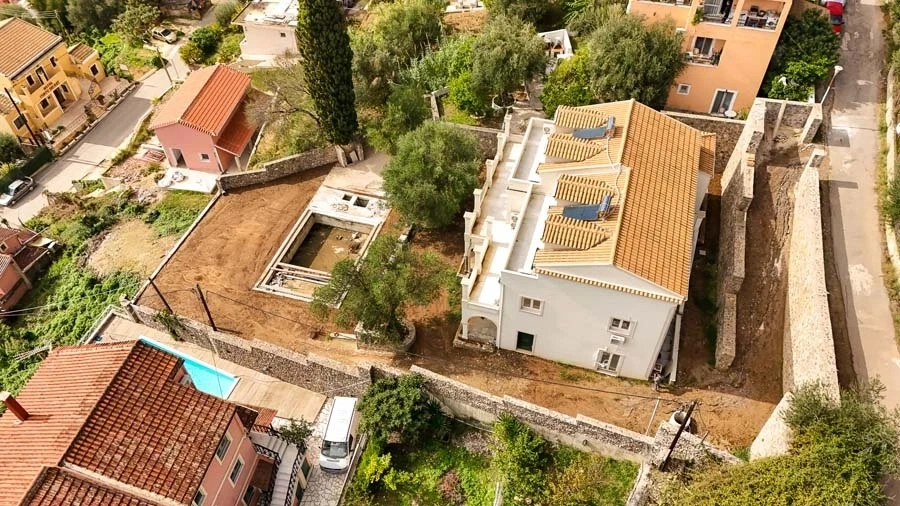 1 - vente villa vue mer agios markos îles ioniennes grèce