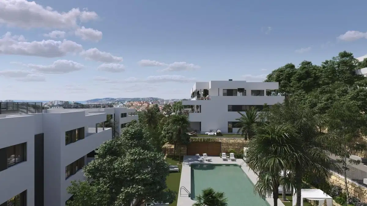 1 - продажа квартира вид моря casares - costa del sol андалусия испания