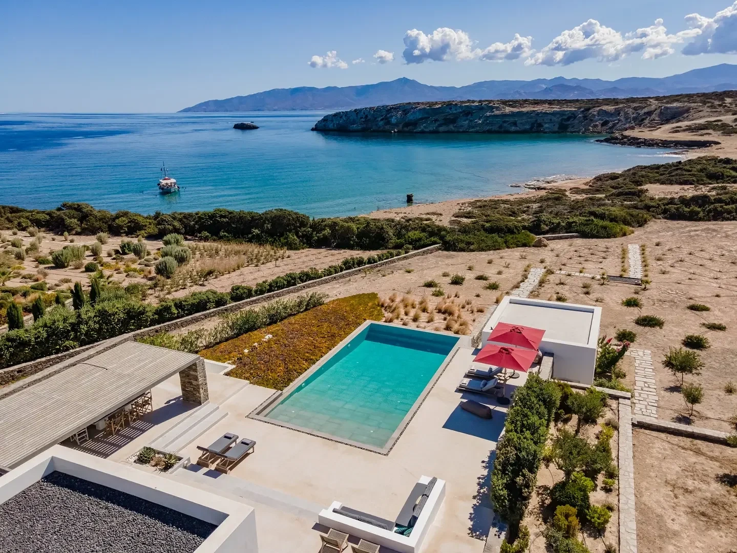1 - vendita casa fronte mare paro - cicladi egeo meridionale grecia