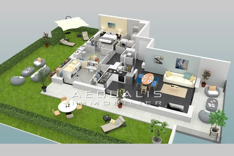 Wohnung mit Terrasse