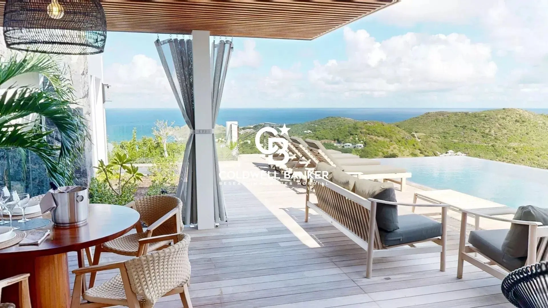 1 - venta casa vista al mar saint-barthélemy san bartolomé - antillas francesas islas del caribe
