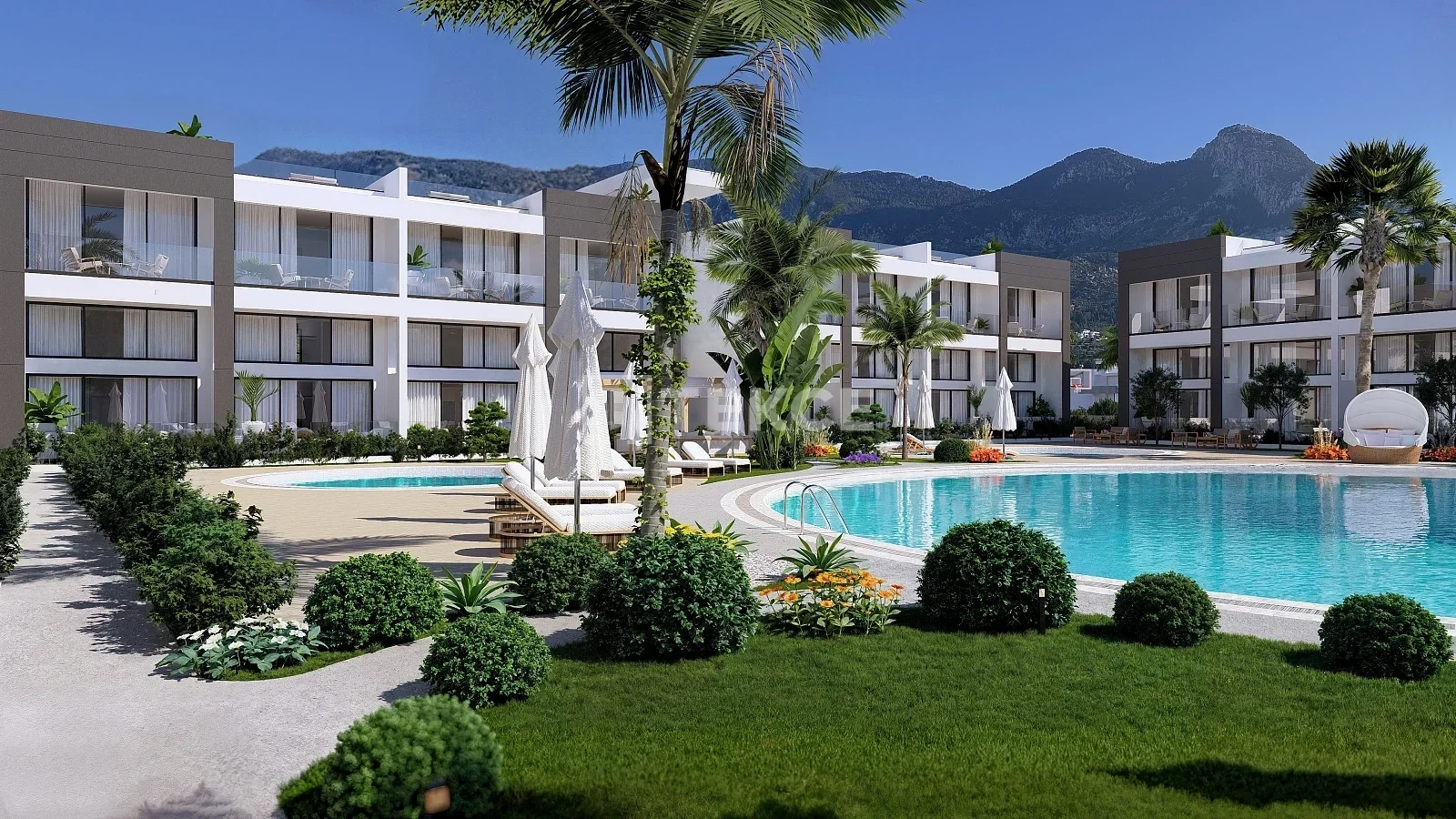 2 - venda apartamento vista de mar girne kyrenia chipre
