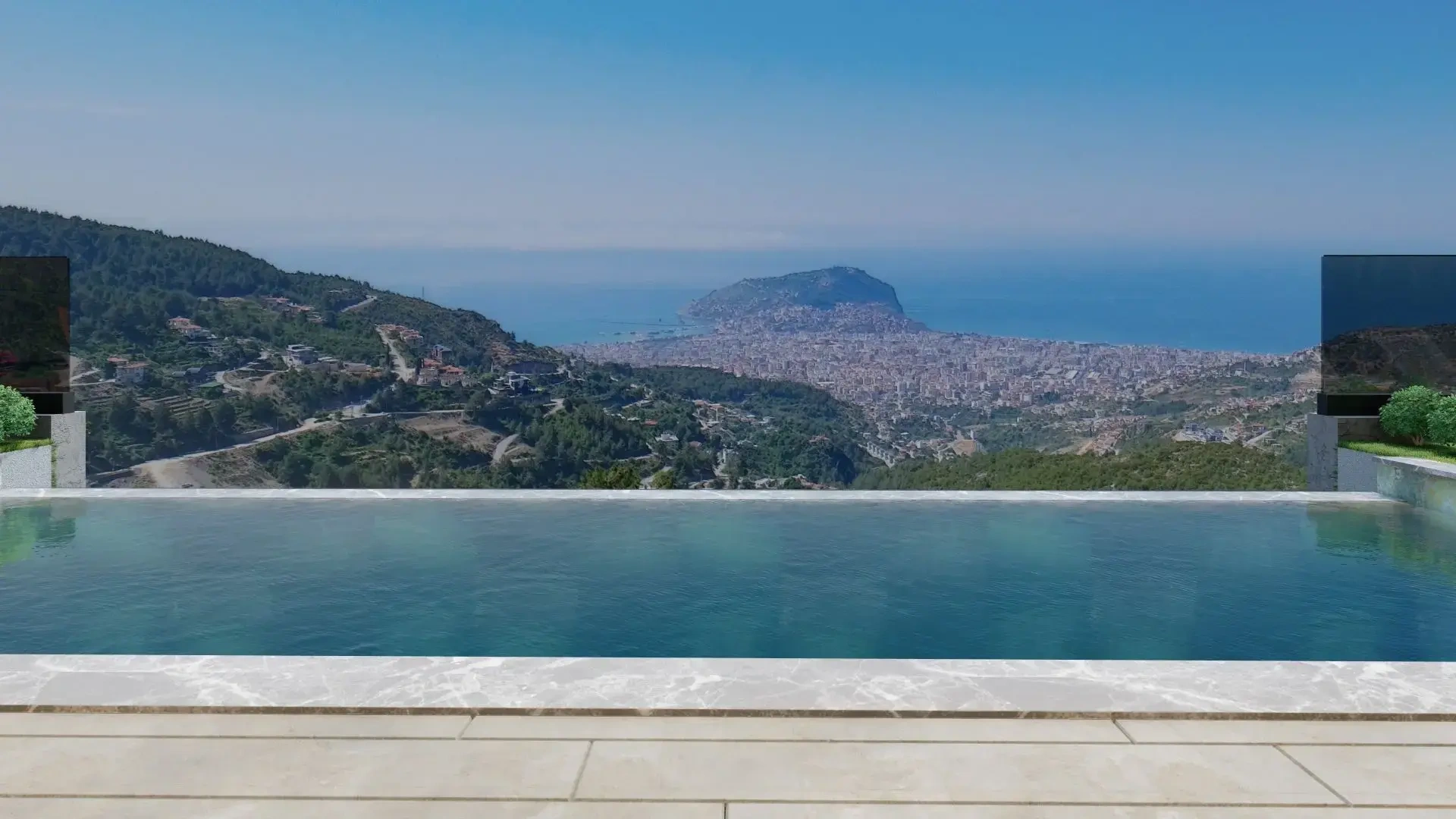 1 - vente villa vue mer alanya antalya turquie