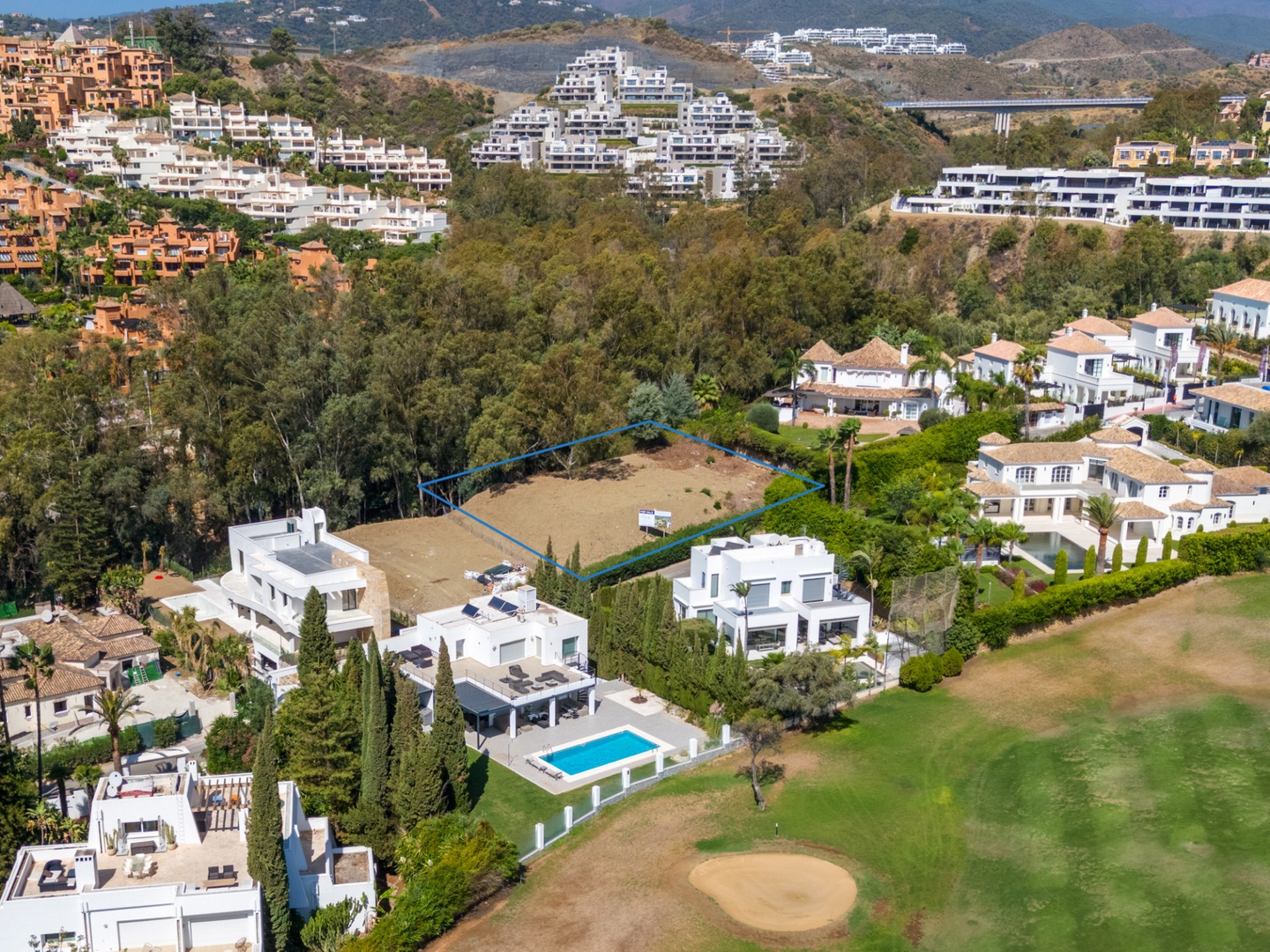 2 - vente terrain vue mer marbella - costa del sol andalousie espagne