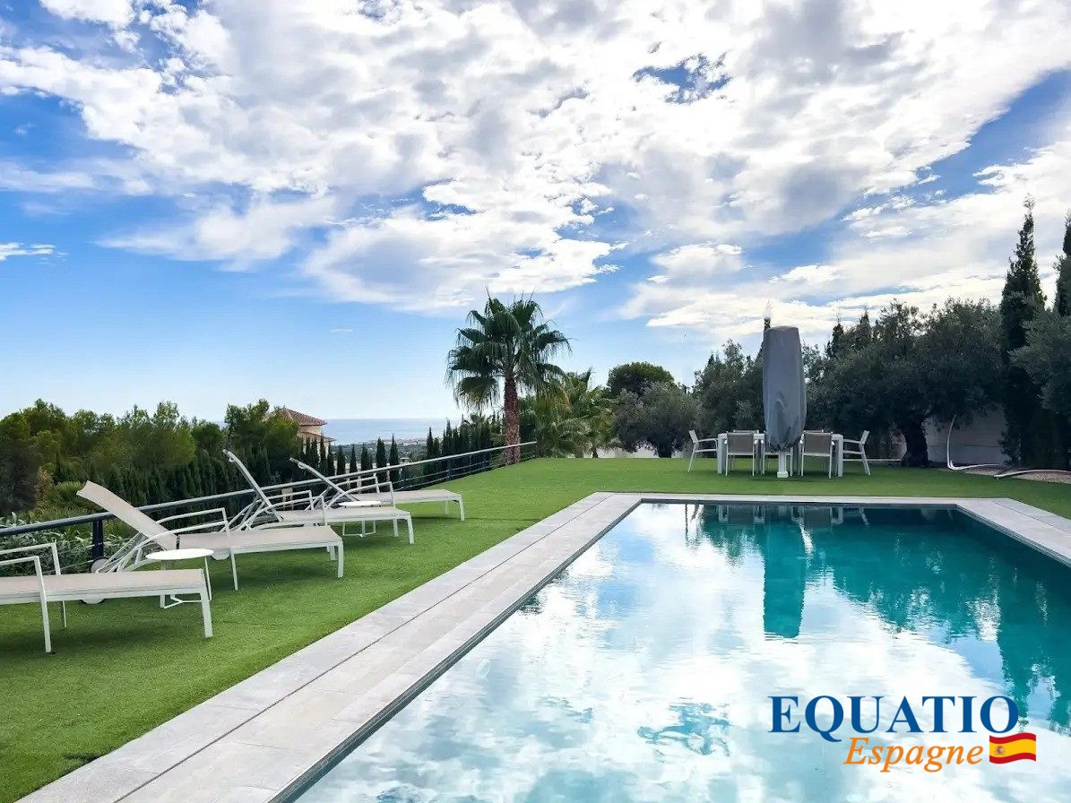 1 - venta casa vista al mar altea - costa blanca comunidad valenciana españa