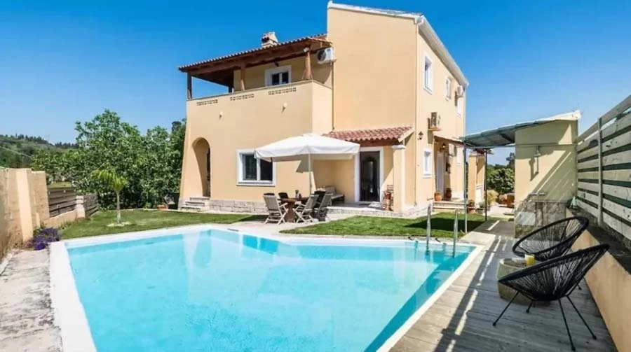 1 - vente villa corfu îles ioniennes grèce
