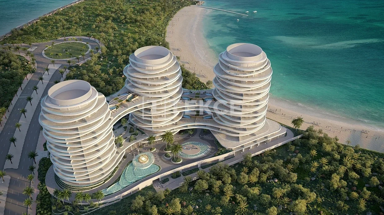 1 - vente appartement pieds dans l'eau al marjan island ras al-khaimah émirats arabes unis