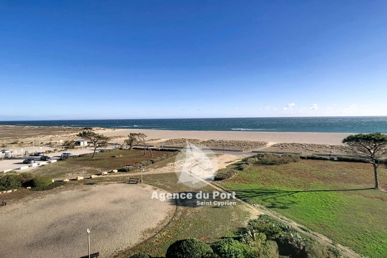 1 - vente appartement plage à pied saint-cyprien pyrénées-orientales france