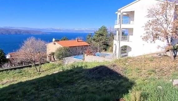 2 - vente terrain vue mer plomin istrie croatie