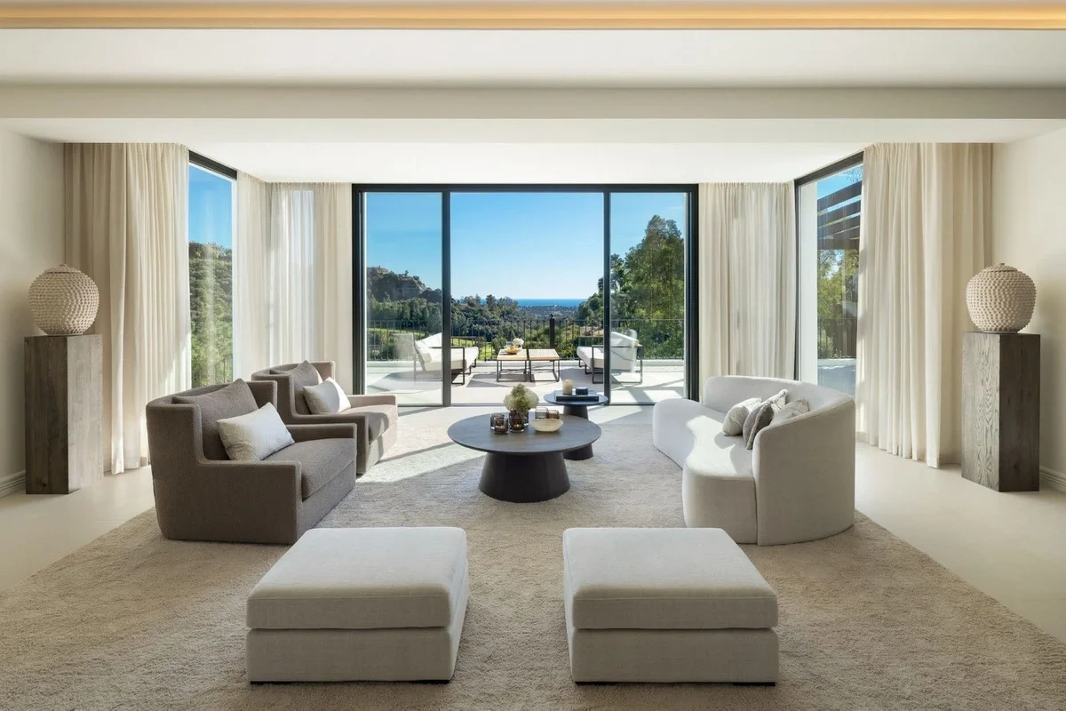 2 - sea view house for sale in benahavis - costa del sol andalusia spain