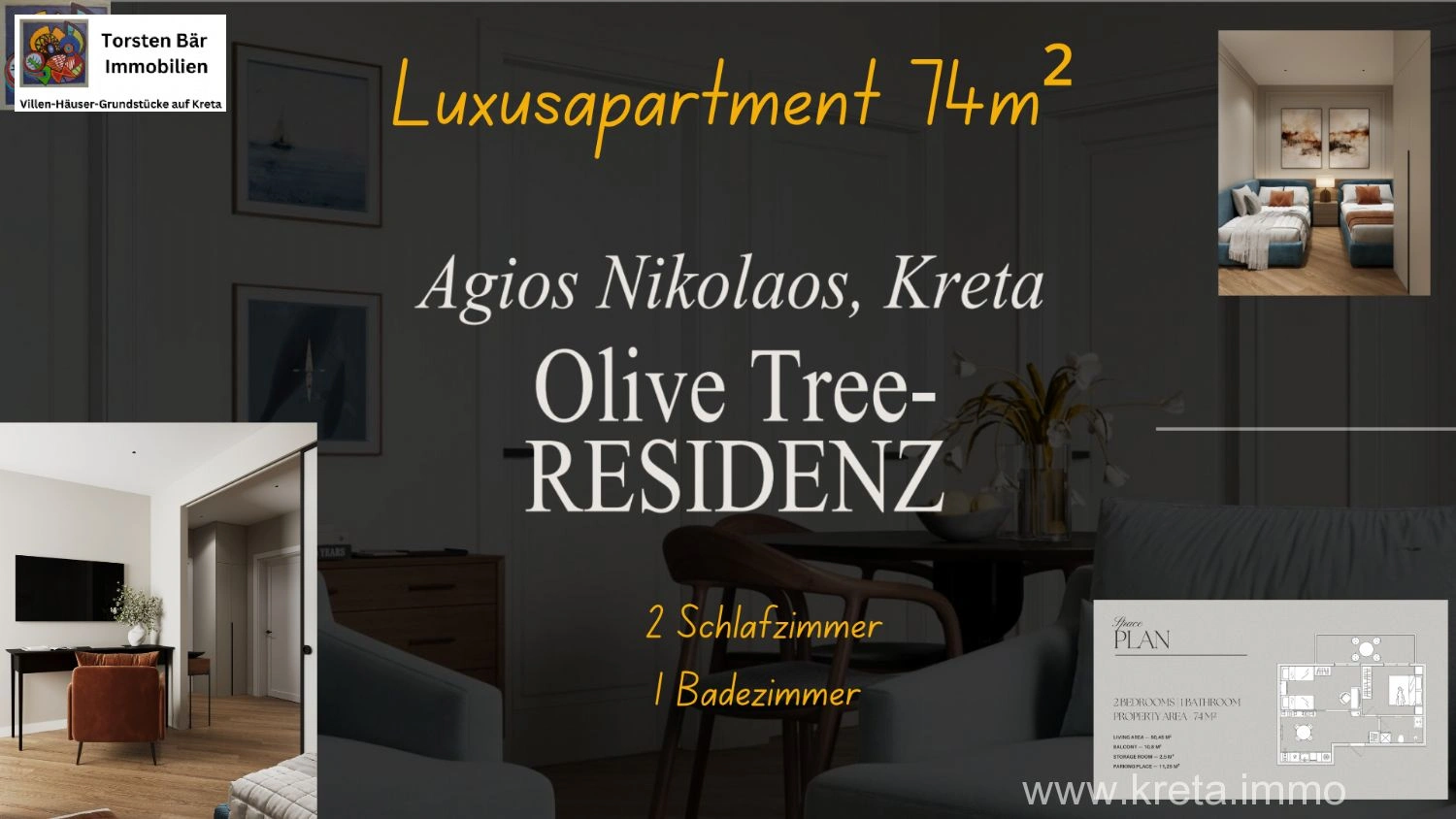 1 - venda apartamento agios nikolaos creta grécia