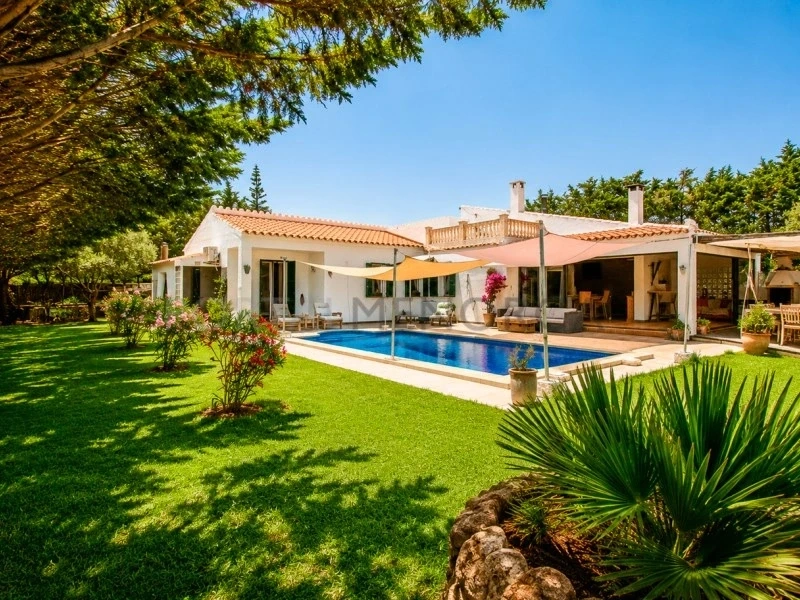 1 - vente maison vue mer sant lluis minorque - baléares espagne