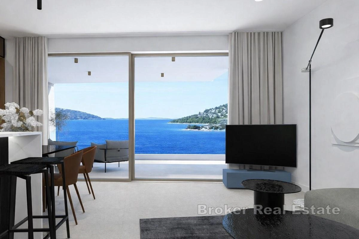 2 - vendita appartamento vista mare primošten sebenico e tenin croazia