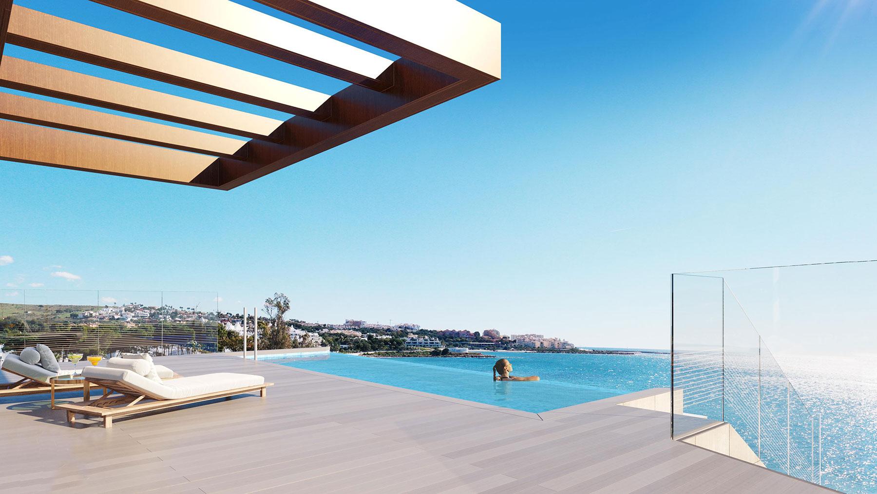 1 - verkauf wohnung direkt am wasser estepona - costa del sol andalusien spanien