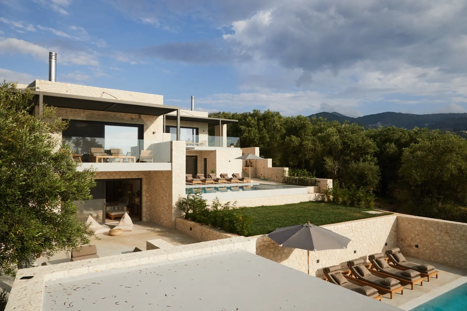 2 - vente maison vue mer corfu îles ioniennes grèce
