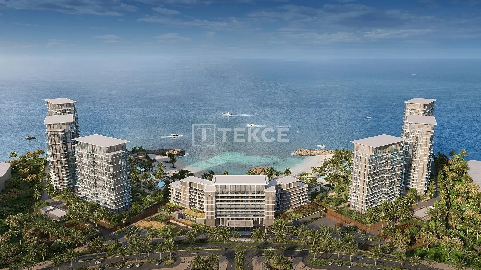 1 - vente appartement pieds dans l'eau al marjan island ras al-khaimah émirats arabes unis