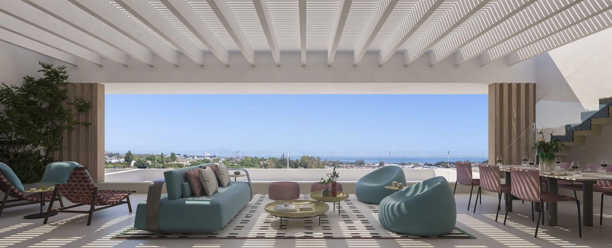 1 - venta apartamento vista al mar benahavis - costa del sol andalucía españa