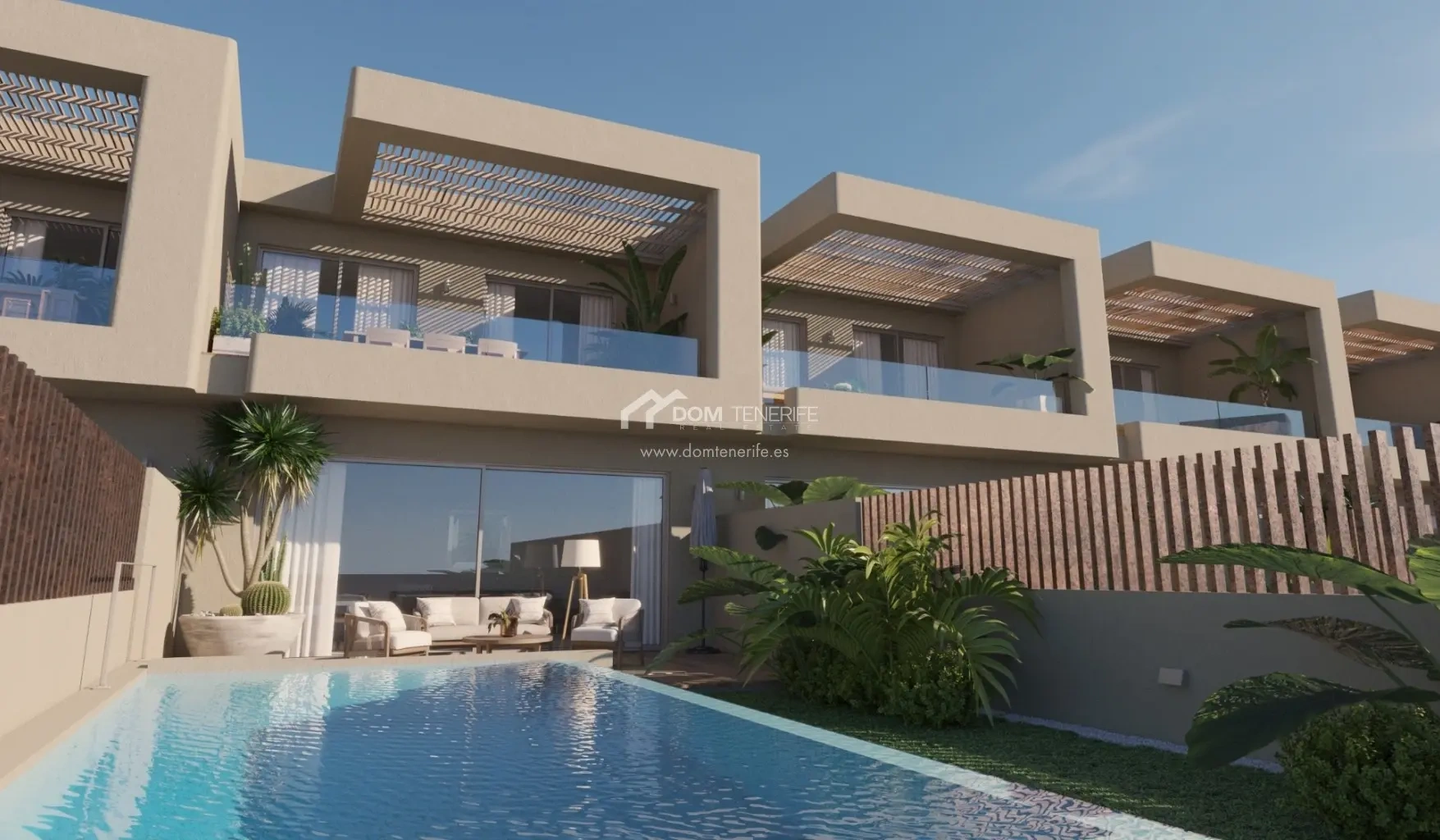 1 - vendita villa vista mare adeje tenerife - isole canarie spagna