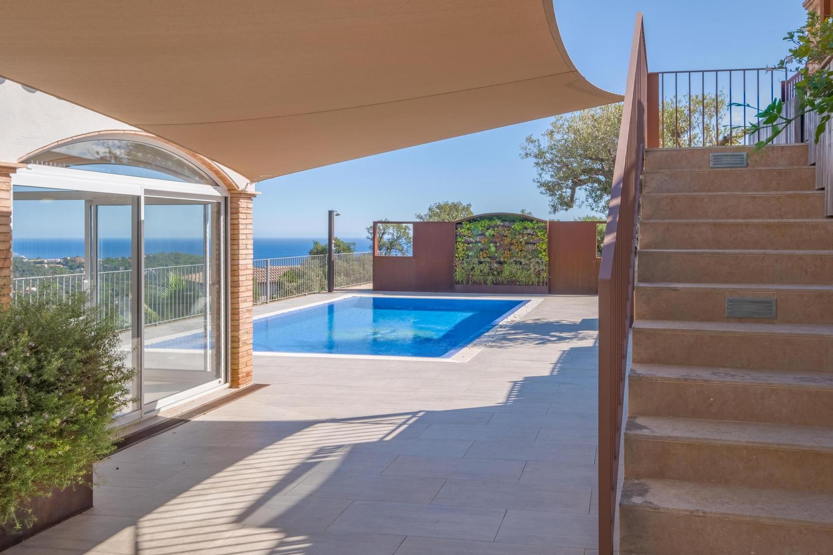1 - aluguer sazonal villa vista de mar platja d'aro - costa brava catalunha espanha