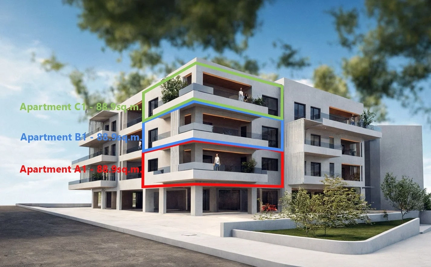 1 - vente appartement kalamáta péloponnèse grèce