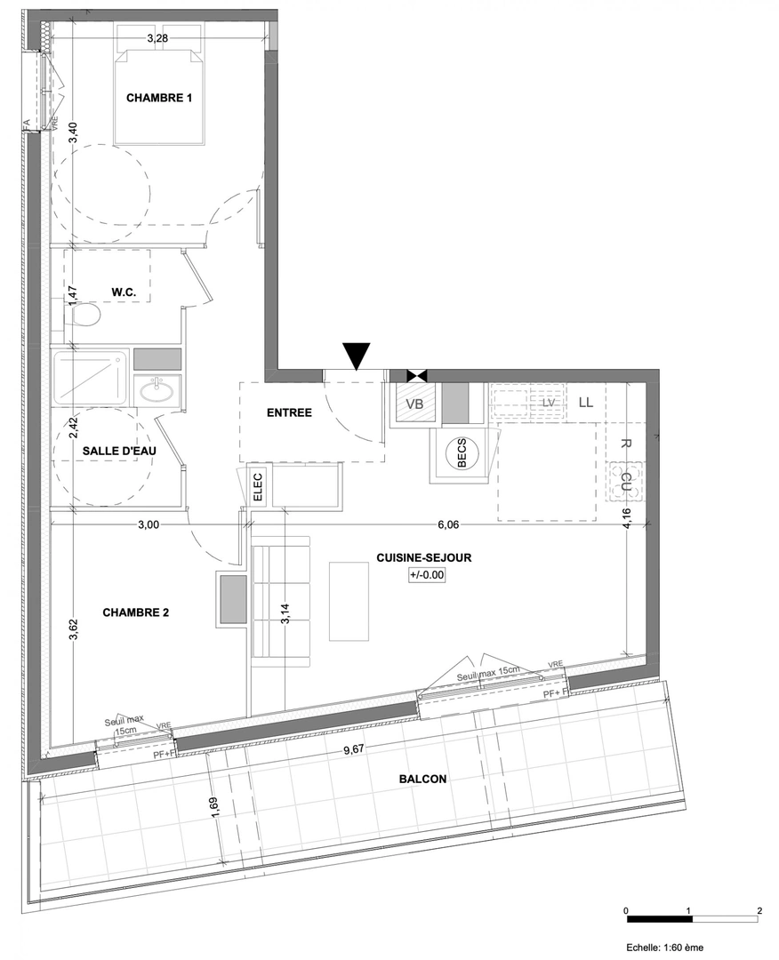 2 - vente appartement saint-malo ille-et-vilaine - bretagne france