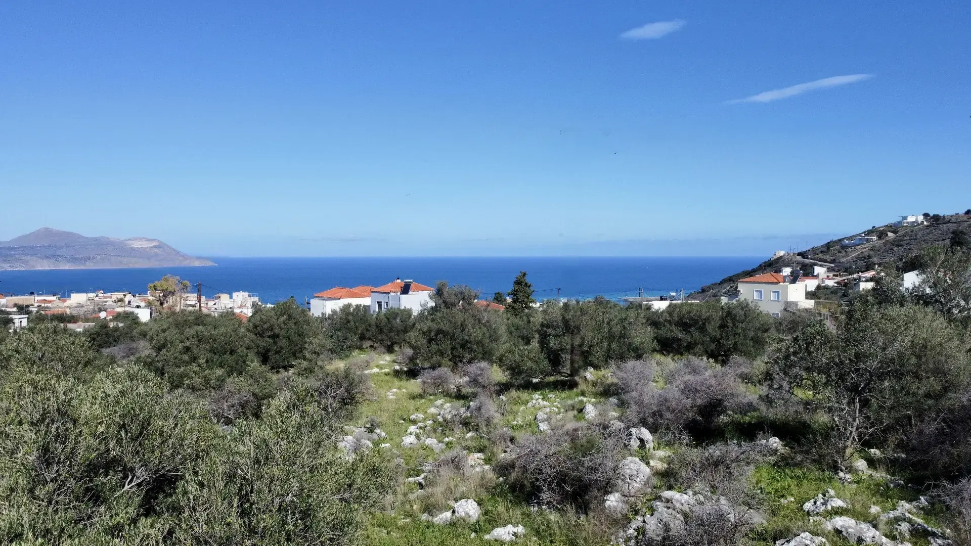2 - venda terreno vista de mar kokkino chorio creta grécia