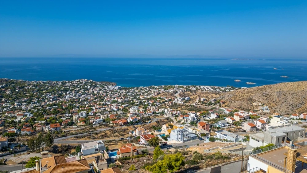 2 - venta terreno vista al mar saronida ática grecia