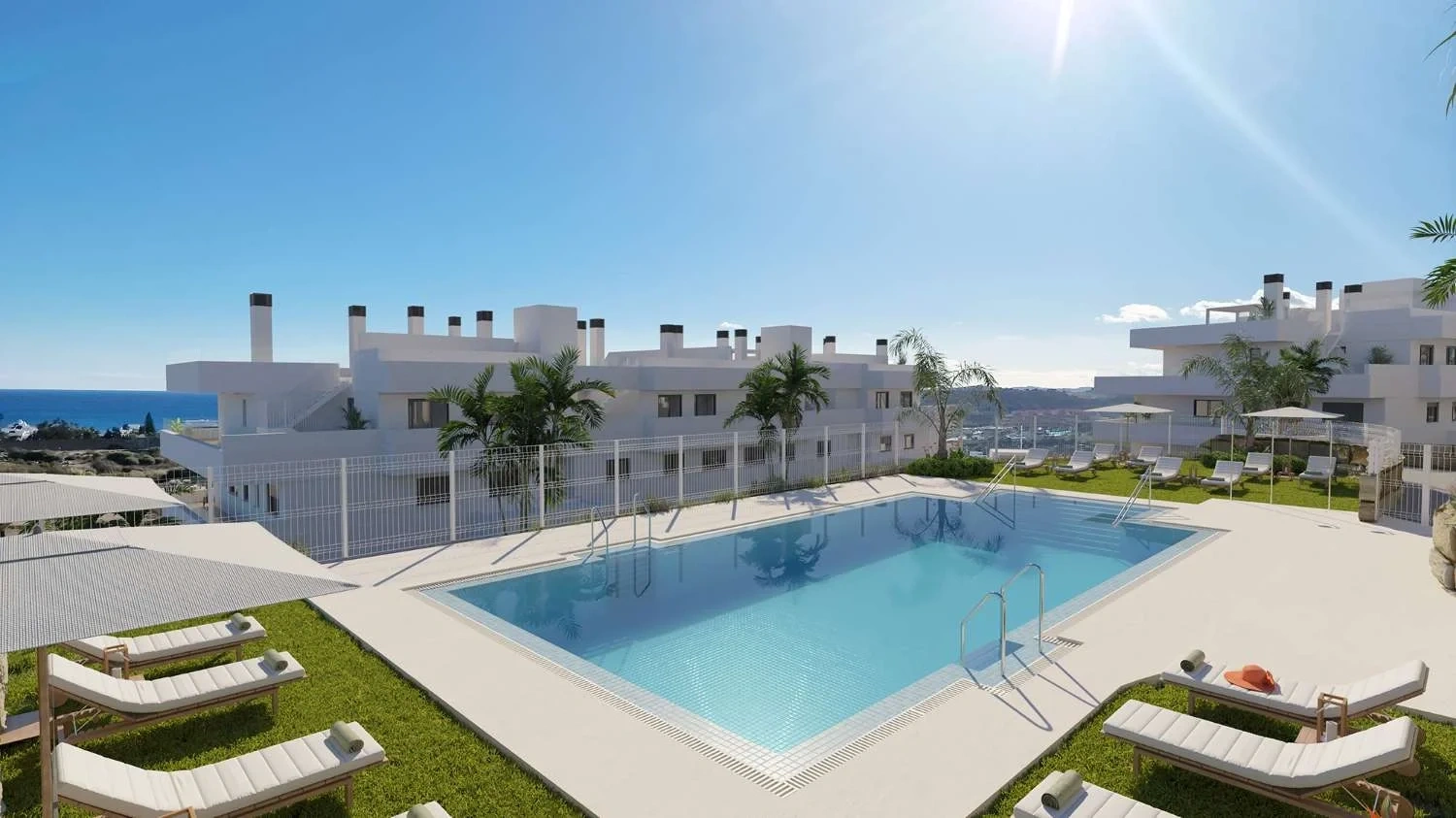 2 - vente appartement vue mer estepona - costa del sol andalousie espagne