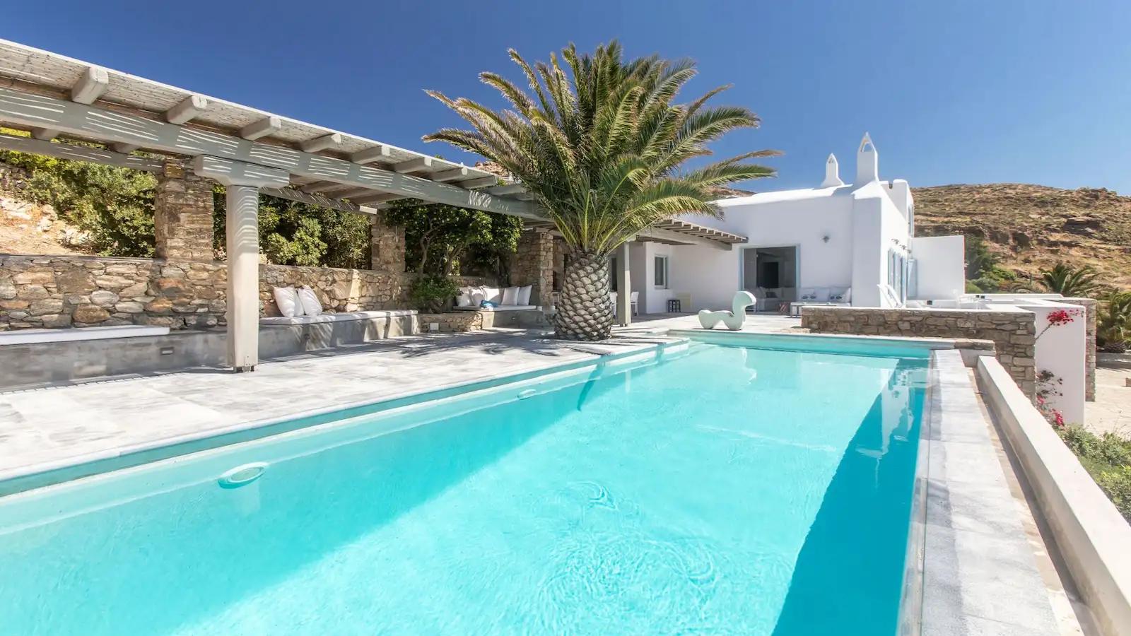 2 - sea view house for vacation rentals in mykonos - cyclades south aegean greece